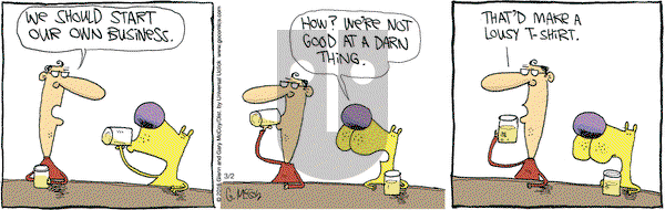The Duplex on Wednesday March 2, 2016 Comic Strip