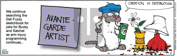 Get Fuzzy on Friday December 3, 2004 Comic Strip