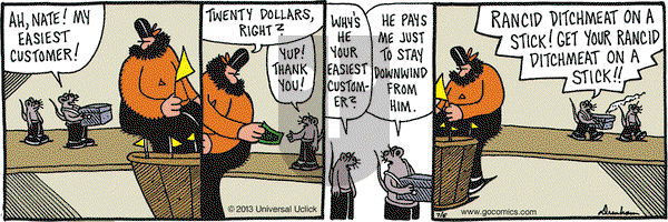 Overboard on Saturday July 6, 2013 Comic Strip