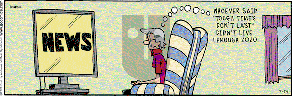 Grand Avenue on Friday July 24, 2020 Comic Strip