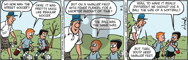 Cleats on Friday July 11, 2025 Comic Strip