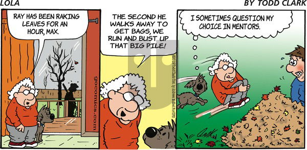 Lola on Sunday November 3, 2019 Comic Strip