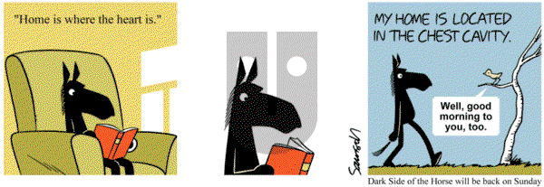 Dark Side of the Horse on Friday August 1, 2014 Comic Strip