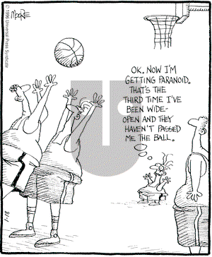 In the Bleachers on Thursday January 18, 1996 Comic Strip