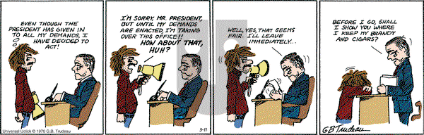Doonesbury - Tuesday March 11, 2014 Comic Strip