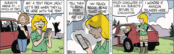 Luann on Friday July 5, 2019 Comic Strip