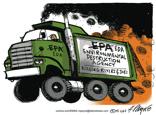 Henry Payne - Wednesday August 26, 2015 Comic Strip