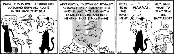 FoxTrot on Friday October 31, 2003 Comic Strip