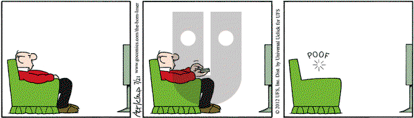 The Born Loser on Saturday July 21, 2012 Comic Strip