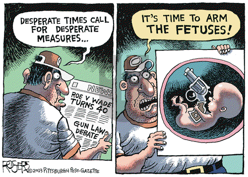 Rob Rogers on Thursday January 24, 2013 Comic Strip