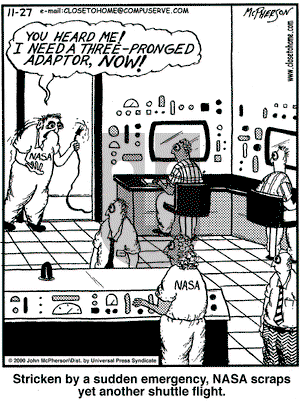 Close to Home on Monday November 27, 2000 Comic Strip