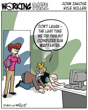 Working Daze on Wednesday September 6, 2006 Comic Strip