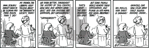 Doonesbury on Friday December 23, 1977 Comic Strip