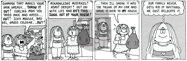 Cathy Classics on Friday January 14, 1994 Comic Strip