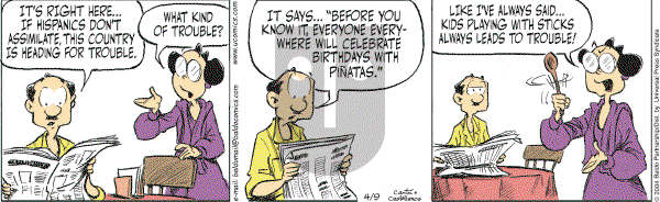 Baldo - Friday April 9, 2004 Comic Strip