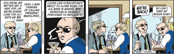 Doonesbury on Saturday February 21, 2009 Comic Strip