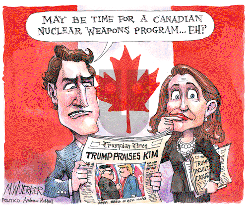 Matt Wuerker on Tuesday June 12, 2018 Comic Strip