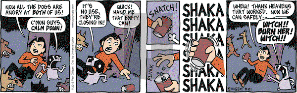 Pooch Cafe on Friday August 21, 2015 Comic Strip