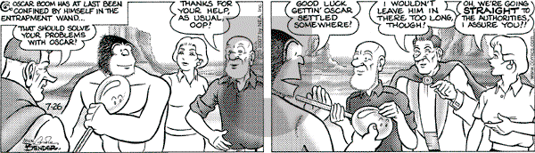Alley Oop on Thursday July 26, 2007 Comic Strip