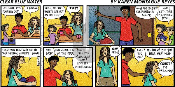 Clear Blue Water on Sunday September 16, 2007 Comic Strip