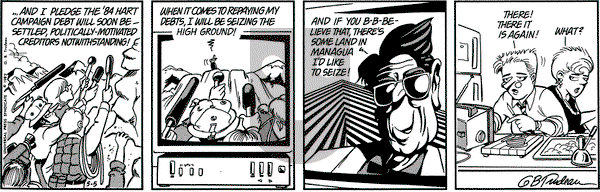 Doonesbury on Tuesday May 5, 1987 Comic Strip