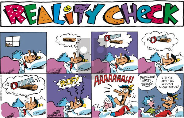 Reality Check on Sunday April 14, 2013 Comic Strip