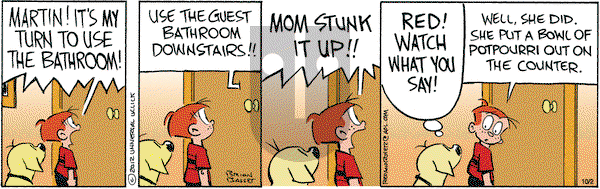 Red and Rover on Friday October 2, 2015 Comic Strip