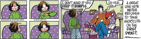 Rose is Rose on Friday March 18, 2016 Comic Strip