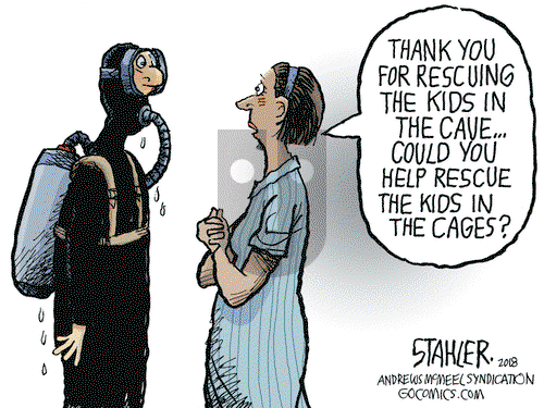 Jeff Stahler on Tuesday July 10, 2018 Comic Strip