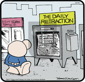 Ziggy on Monday October 16, 2017 Comic Strip