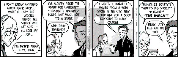 The Boondocks on Thursday March 22, 2007 Comic Strip