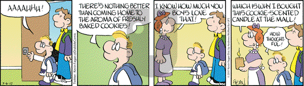 Drabble on Monday March 6, 2017 Comic Strip
