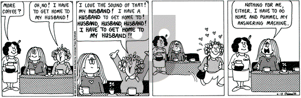 Cathy Classics on Friday June 18, 1993 Comic Strip