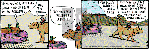 Overboard on Wednesday October 10, 2018 Comic Strip