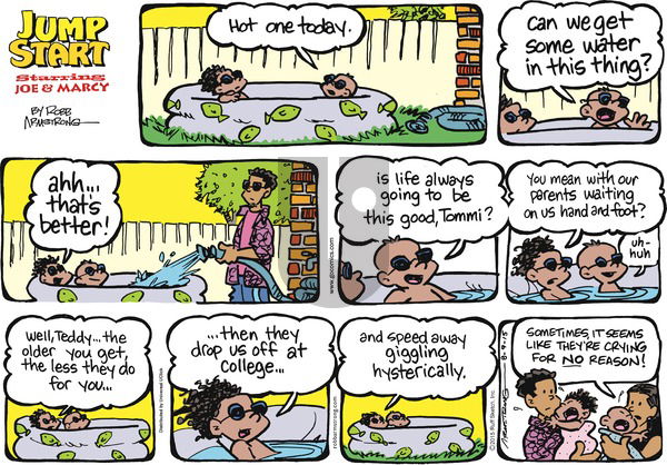 JumpStart on Sunday August 9, 2015 Comic Strip
