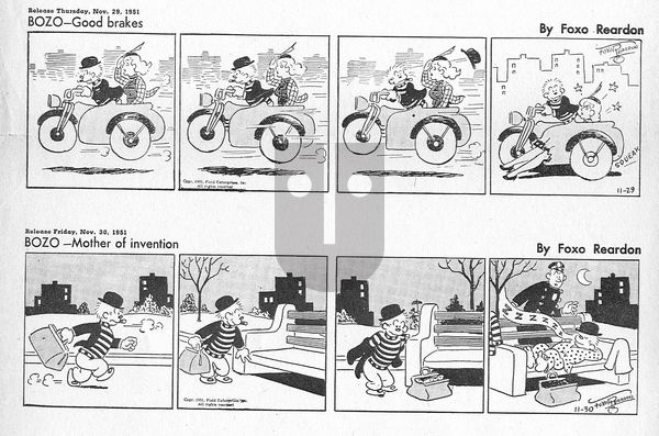 Bozo on Thursday January 9, 2025 Comic Strip