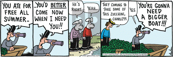 Overboard on Saturday September 25, 2021 Comic Strip