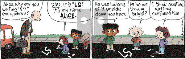 Cul de Sac on Friday December 1, 2017 Comic Strip