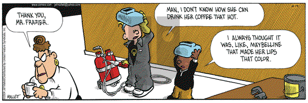 Frazz on Thursday February 19, 2004 Comic Strip