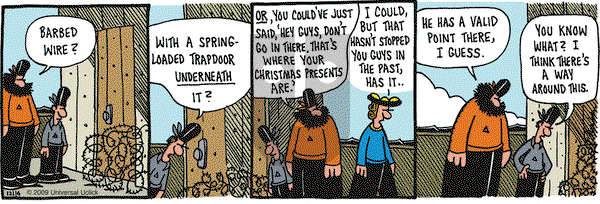 Overboard on Monday December 14, 2009 Comic Strip