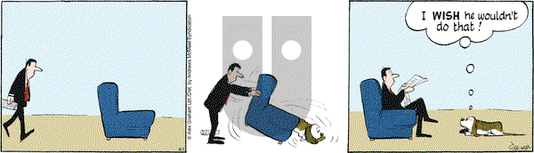 Fred Basset on Tuesday April 1, 2025 Comic Strip