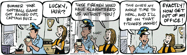 JumpStart on Tuesday August 19, 2014 Comic Strip