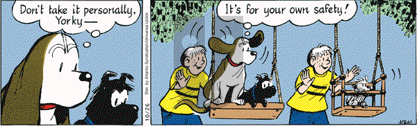 Fred Basset on Monday October 26, 2009 Comic Strip