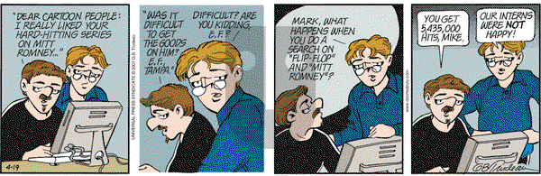 Doonesbury on Thursday April 19, 2007 Comic Strip