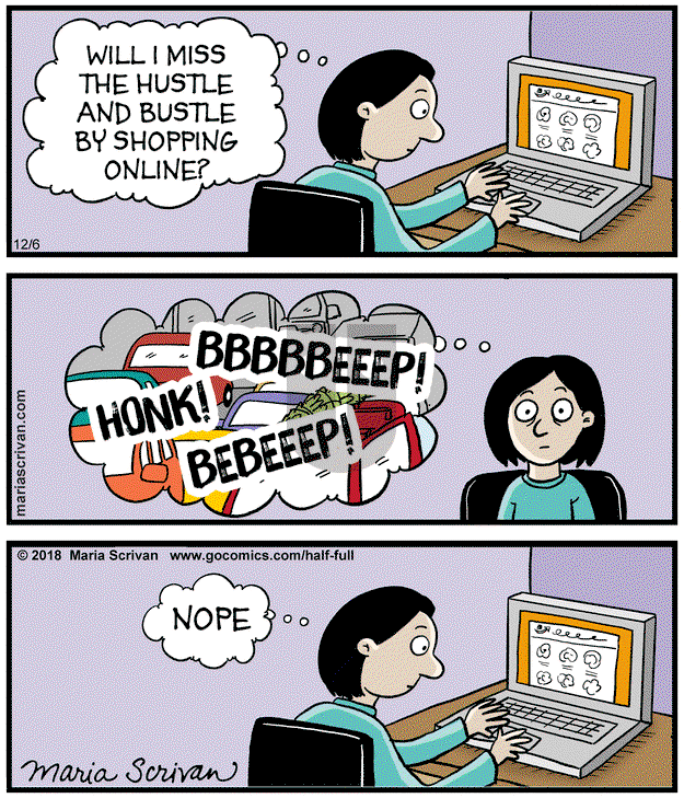 Half Full - Friday December 6, 2024 Comic Strip