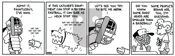 FoxTrot - Friday August 2, 2002 Comic Strip