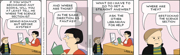 Nancy on Friday February 28, 2020 Comic Strip