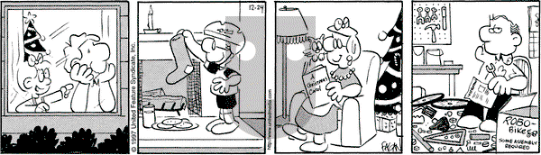 Drabble on Wednesday December 24, 1997 Comic Strip