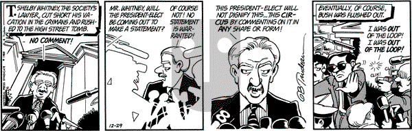 Doonesbury on Thursday December 29, 1988 Comic Strip