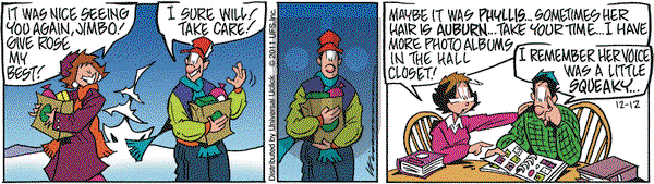 Rose is Rose on Monday December 12, 2011 Comic Strip